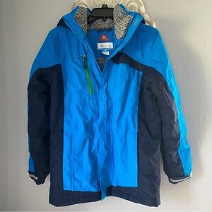 Columbia Youth Snow Ski Jacket Omni Tech Seam Sealed